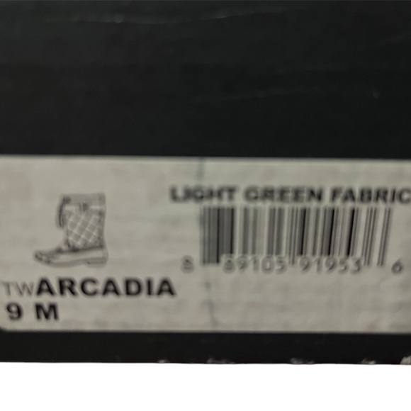 NIB Tommy Hilfiger Arcadia Duck Boots-Green - Picture 7 of 7
